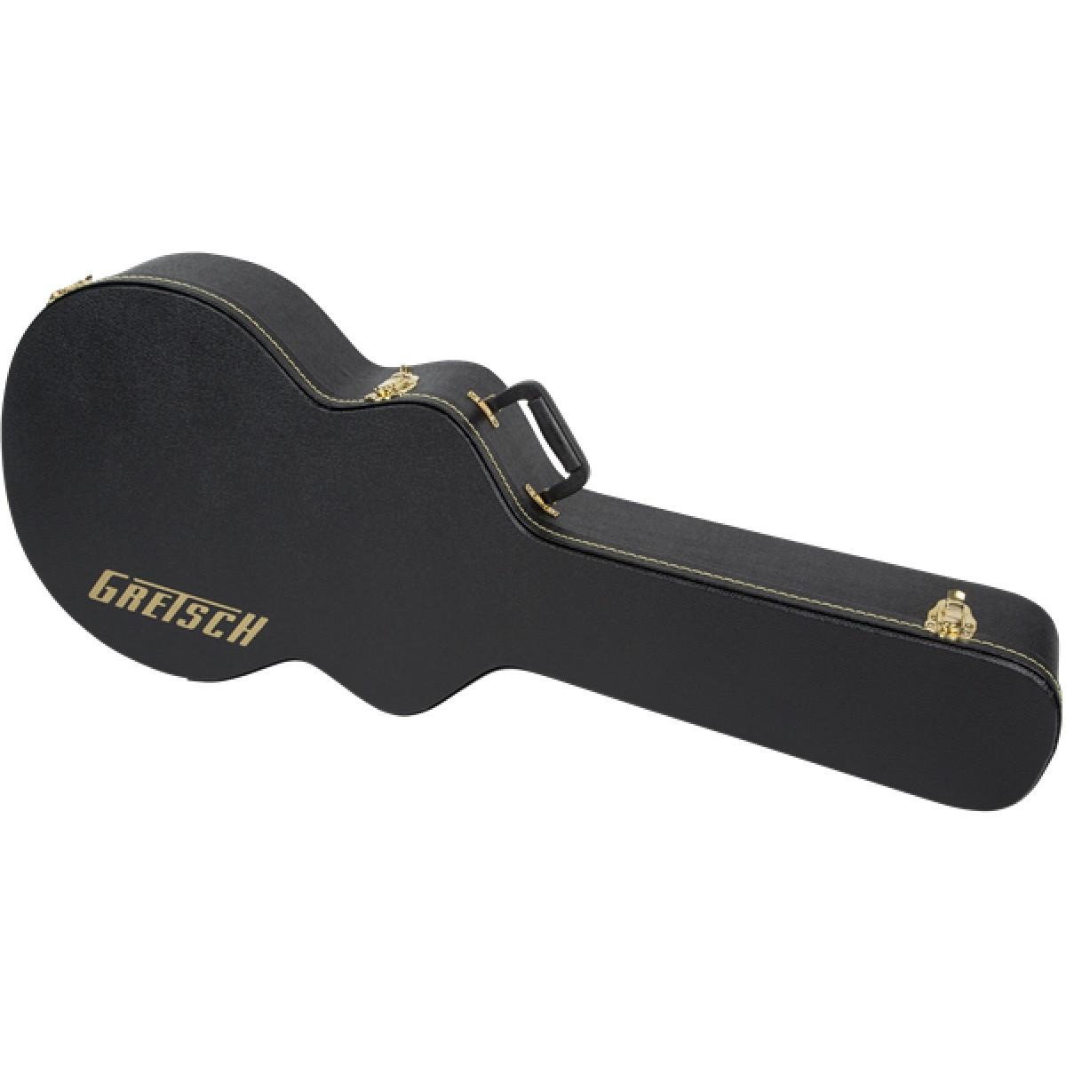 G6241FT 16" Hollow Body Flat Top Hardshell Case, Black