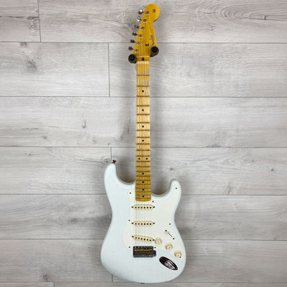 FENDER Custom Shop 58 Stratocaster Journeyman Maple Neck - Olympic White