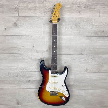 FENDER Custom Shop 65 Stratocaster Relic-Style Rosewood - 3-Color Sunburst