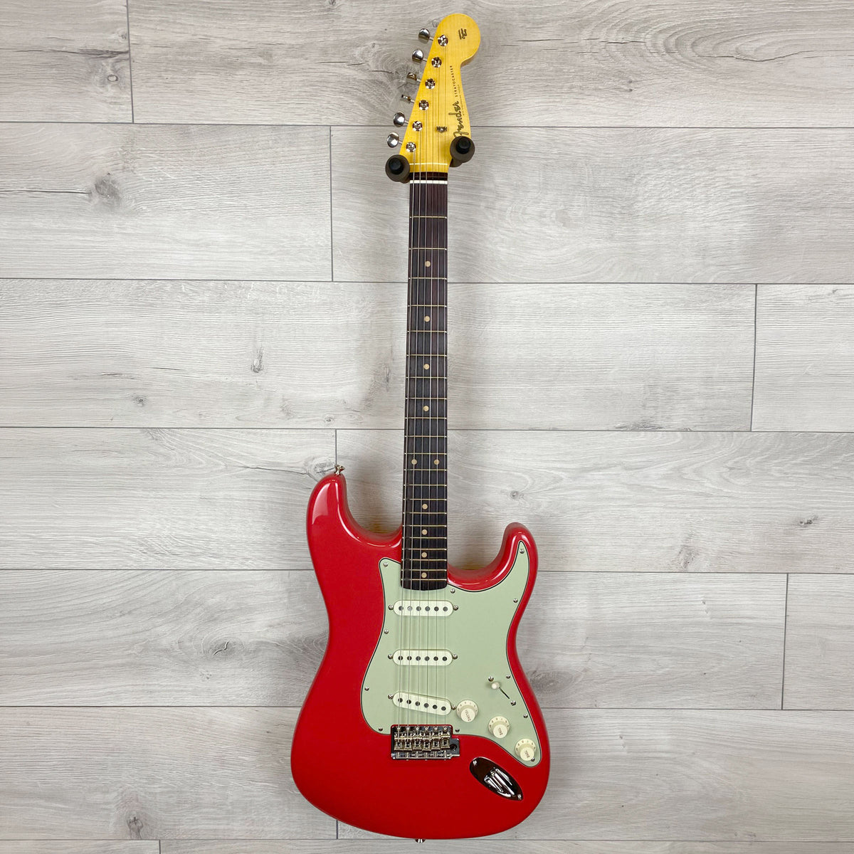 FENDER Custom Shop 61 Stratocaster New Old Stock Rosewood Hand-Wound - Fiesta Red