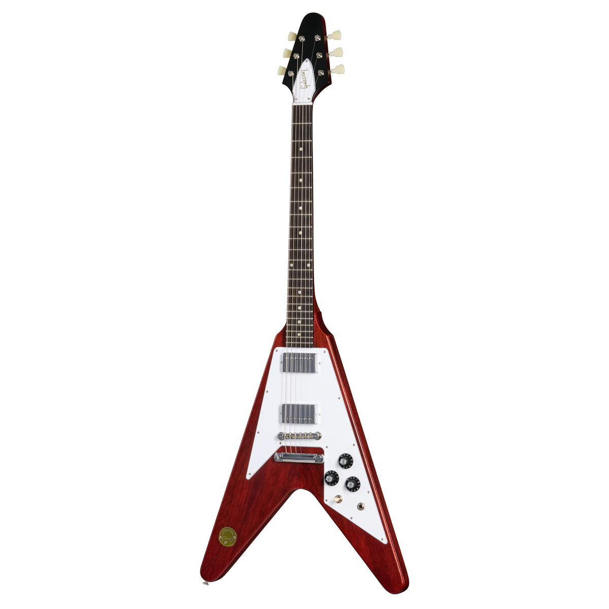 GIBSON Custom 1971 Flying V Medallion Reissue - VOS - Medallion Cherry