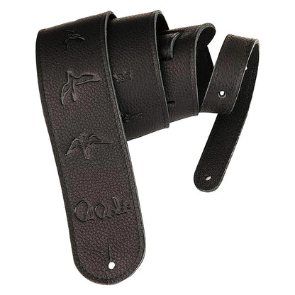 PRS Paul Reed Smith Black Leather Birds Strap