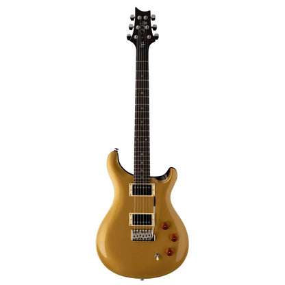 PRS Guitars SE DGT Electric Guitar with Gig Bag, Moons Inlay - Gold Top