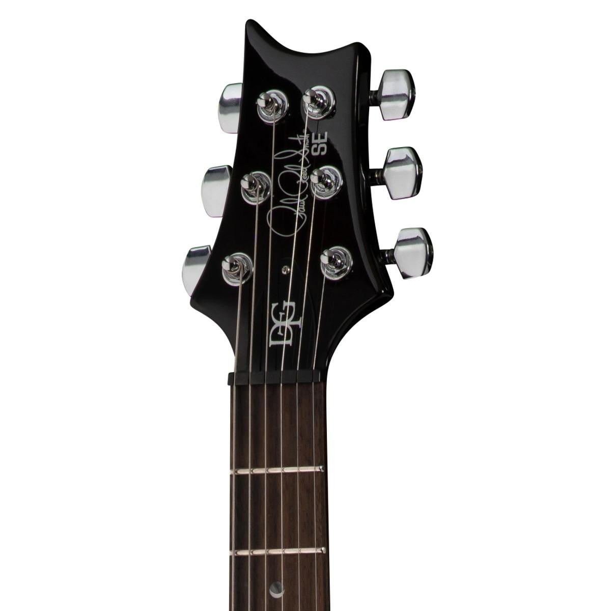 PRS Guitars SE DGT Electric Guitar with Gig Bag, Moons Inlay - Gold Top