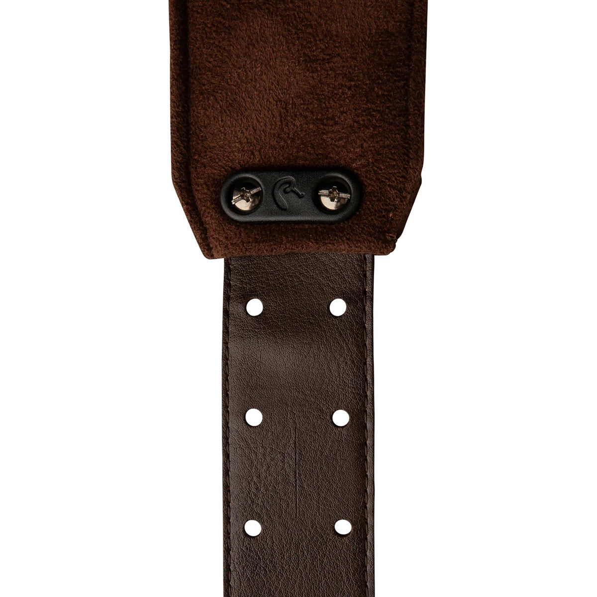 PRS Paul Reed Smith 2.4" Padded Guitar Strap w/RAS, Custom Leather (Faux) Birds - Brown
