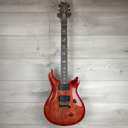 PRS Custom 24, Flame Mango select top, Blood Orange