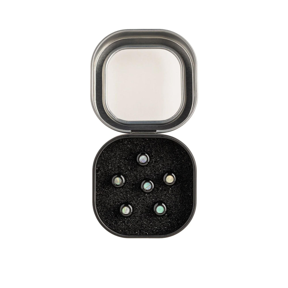 MARTIN Luxe Bridge Pins (Gloss Black with Pearl) - 18APP0015