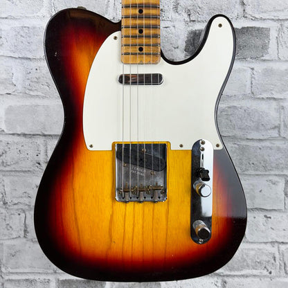 Fender Custom Shop 1959 Telecaster Journeyman Relic, 1-Piece Rift Sawn Maple Neck Fingerboard, Faded Aged Chocolate 3-Color Sunburst