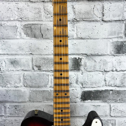 Fender Custom Shop 1959 Telecaster Journeyman Relic, 1-Piece Rift Sawn Maple Neck Fingerboard, Faded Aged Chocolate 3-Color Sunburst