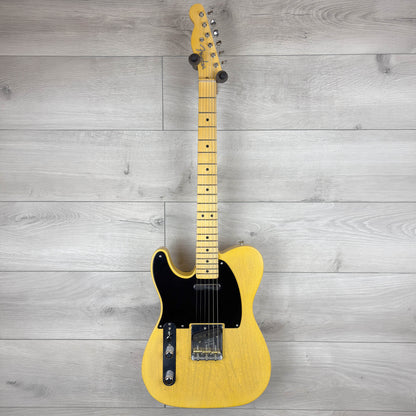 FENDER Custom Shop 1951 Nocaster Left-Handed Closet Classic, Maple Neck - Faded Aged Nocaster Blonde