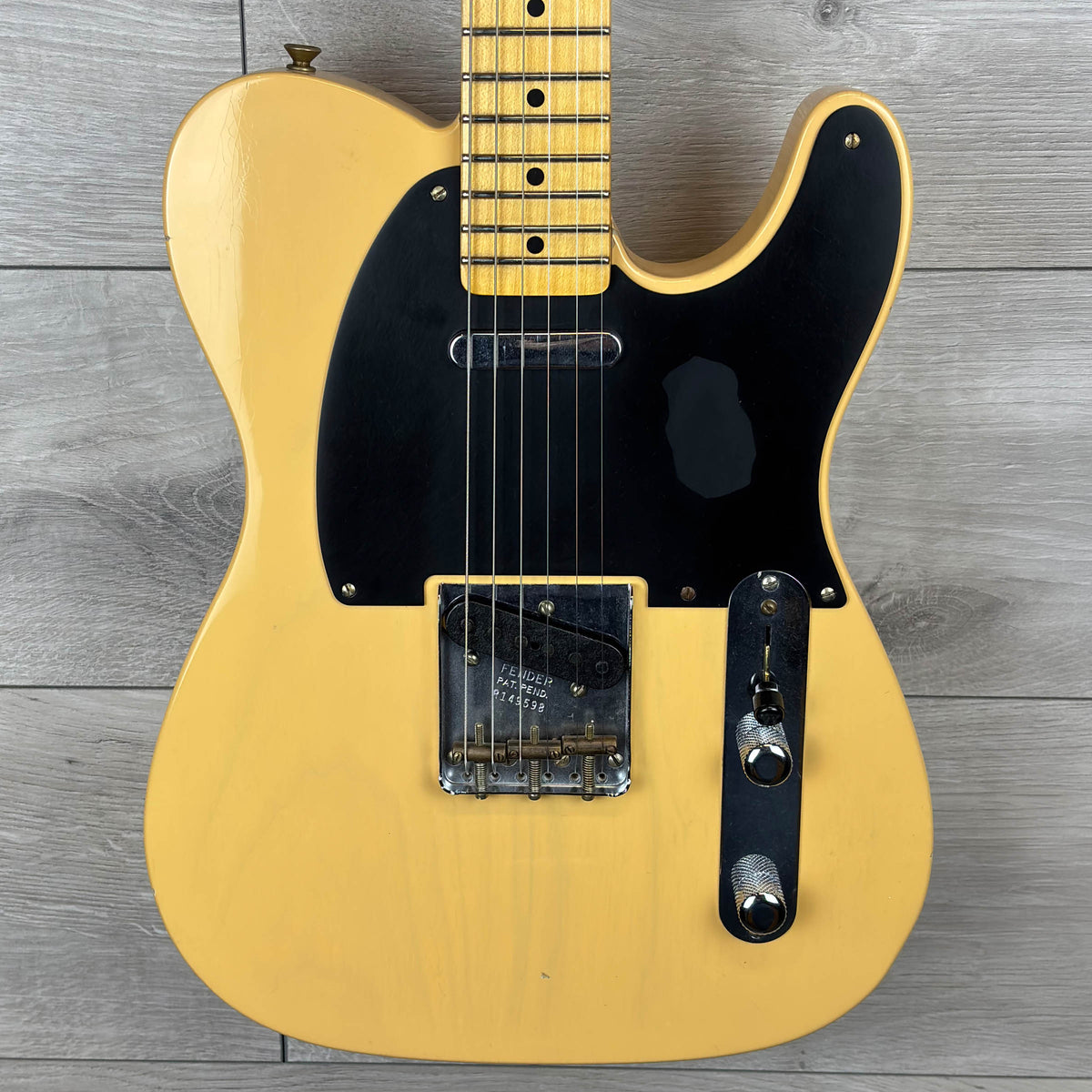 FENDER Custom Shop 1951 Nocaster Journeyman, Maple Neck - Aged Nocaster Blonde