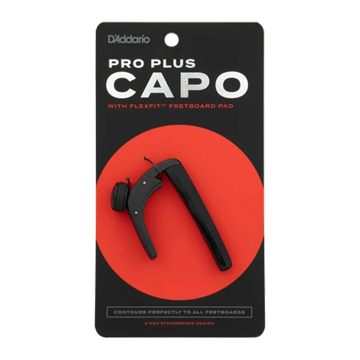 D'ADDARIO Pro Plus Capo - With FlexFit Technology - Black