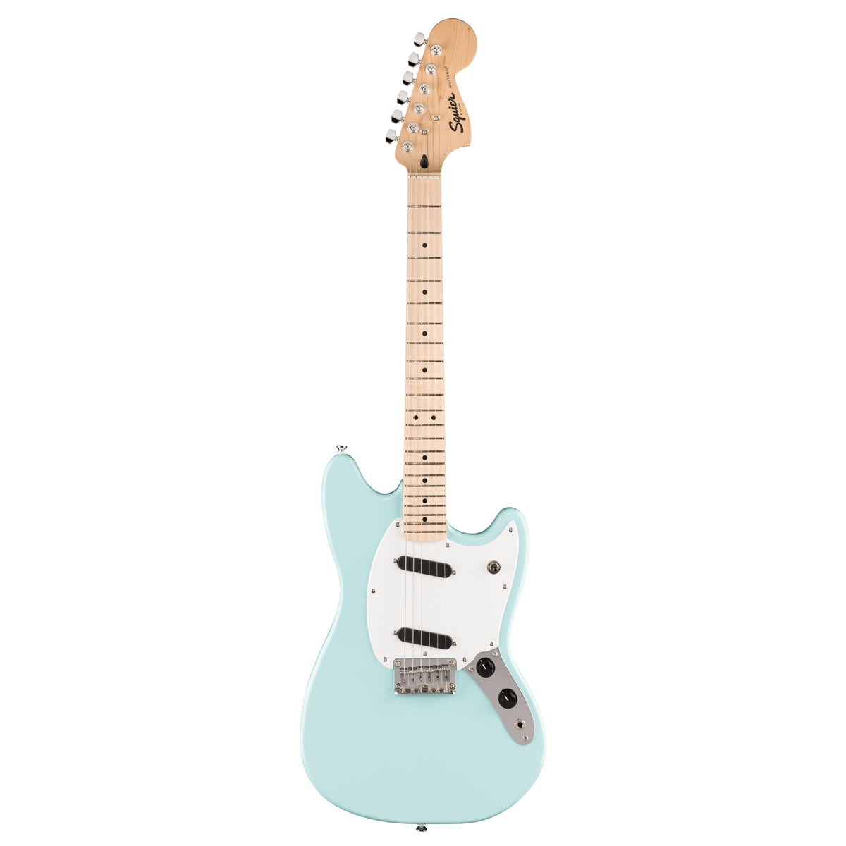 SQUIER Sonic® Mustang® - Maple Fingerboard - White Pickguard - Daphne Blue