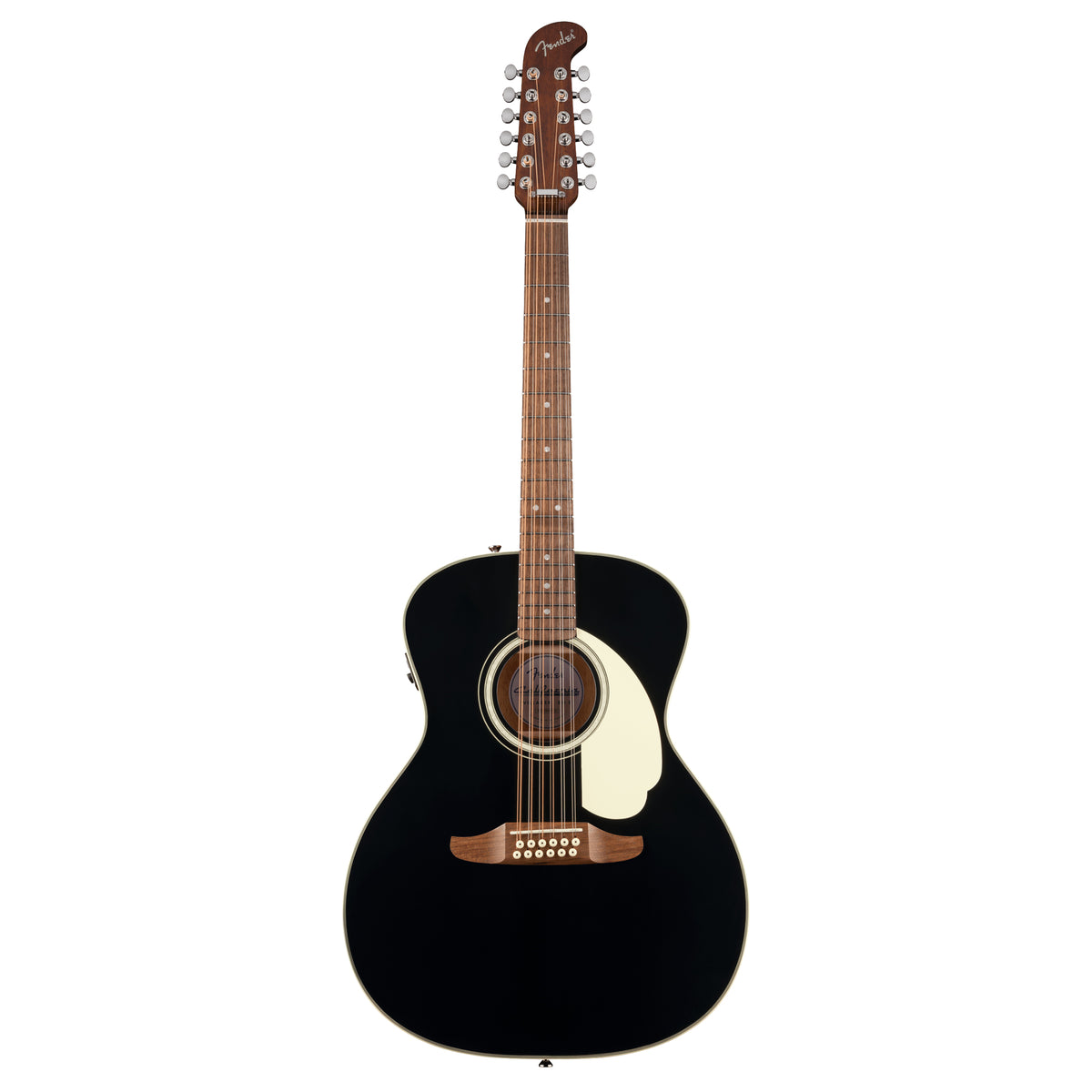 FENDER California Deluxe Villager™ E - Touche en noyer - Noir