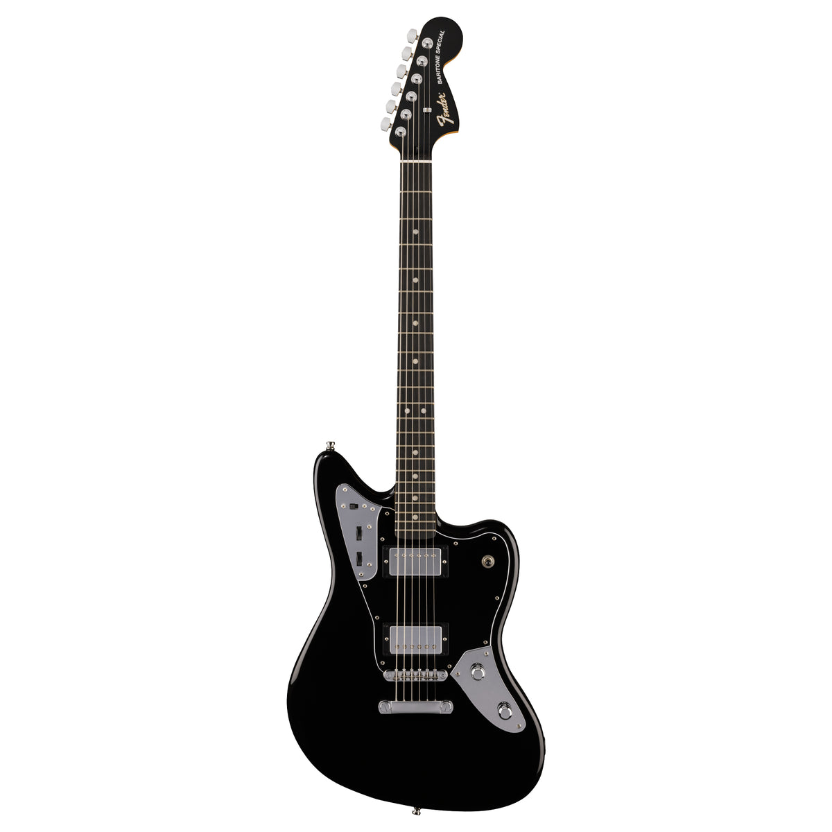 FENDER Limited Edition Player Fusion Jaguar® Baritone - Ebony Fingerboard - Black