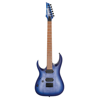 IBANEZ RGA42FMLBLF RGA Standard Left-Handed Electric Guitar - Blue Lagoon Burst Flat