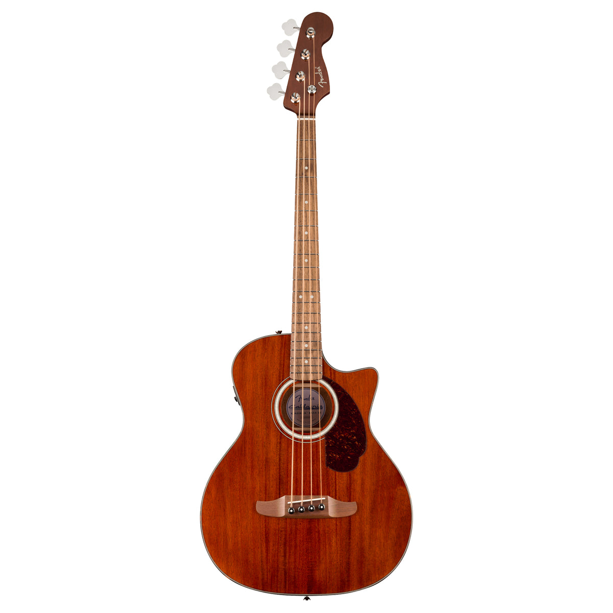 FENDER California Deluxe Kingman™ Bass CE Mahogany - Walnut Fingerboard - Natural