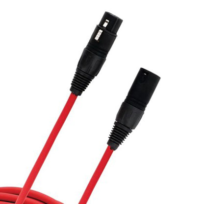 D'ADDARIO PW-CPMIC-20RD Câble de microphone de la série Classic Pro XLRM vers XLRF - Rouge - 20 pi