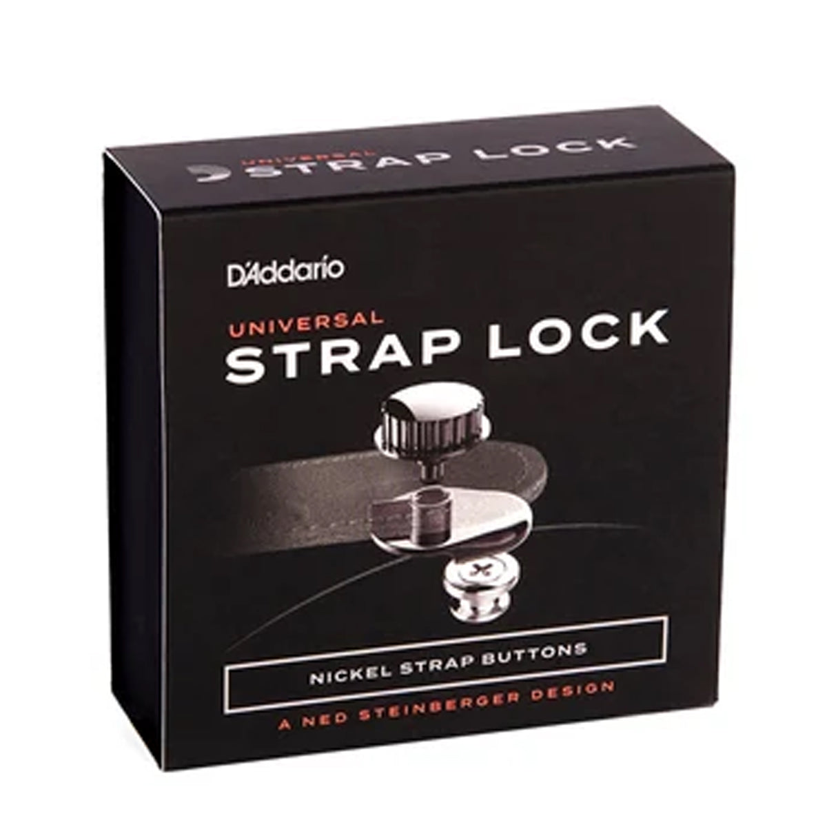D'ADDARIO Système d'attache-courroie universel - Nickel