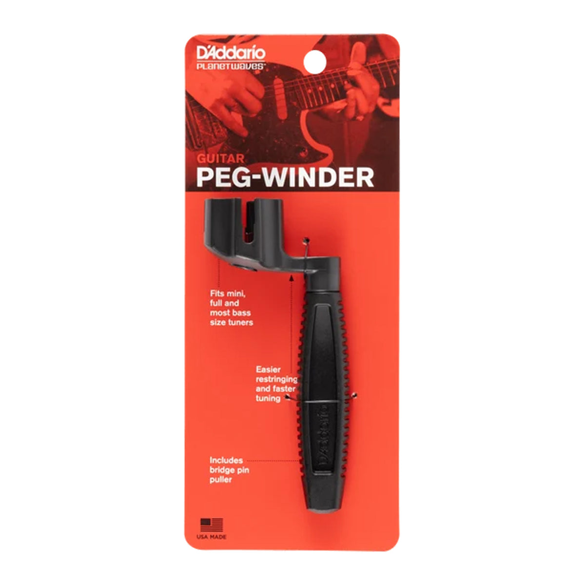 D'ADDARIO PWPW1 Peg Winder - For All Instruments
