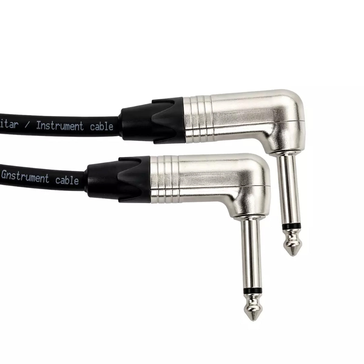 DIGIFLEX NGG-6 1/4" TS Right-Angle-to-Right-Angle Instrument Cable - 6'