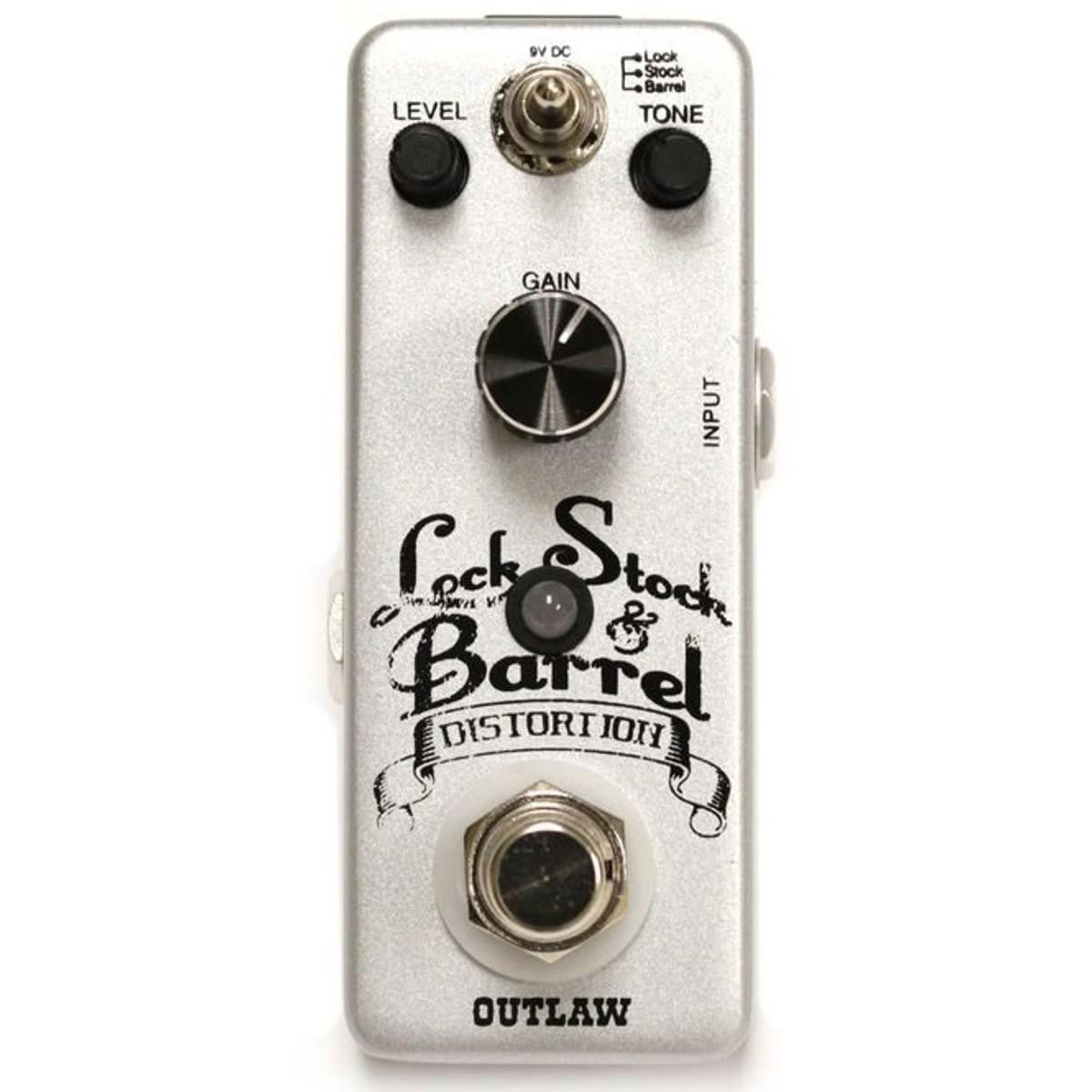 Outlaw Effects Lock Stock & Barrel 3-Mode Distortion Pedal