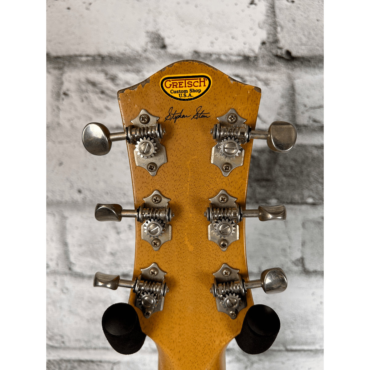 Gretsch Custom Shop Masterbuilt, Stephen Stern, G6128-JR Duo Jet JR Relic – TV Yellow (One-Of-A-Kind)