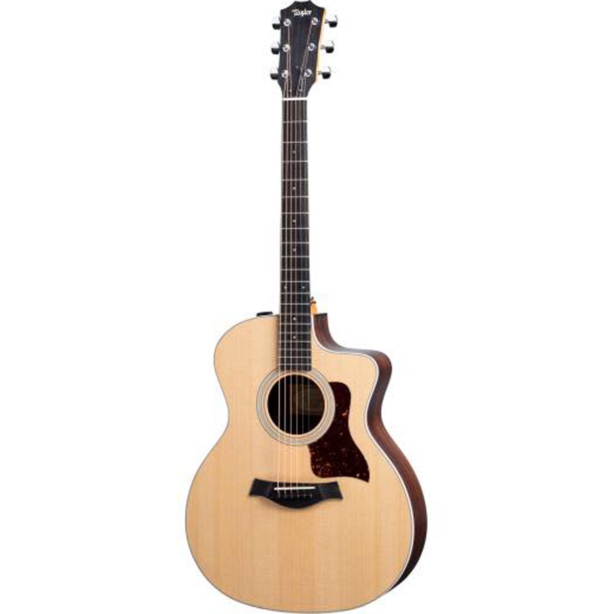 Taylor Guitars 214ce Grand Auditorium Sitka/Rosewood Acoustic/Electric Guitar, Natural