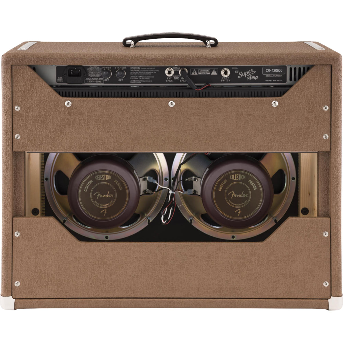 FENDER '62 Super Amp, Brown and Wheat