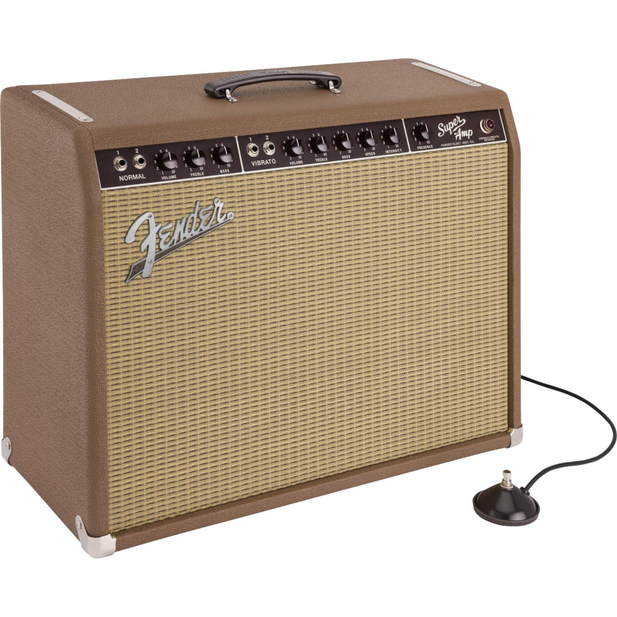 FENDER '62 Super Amp, Brown and Wheat