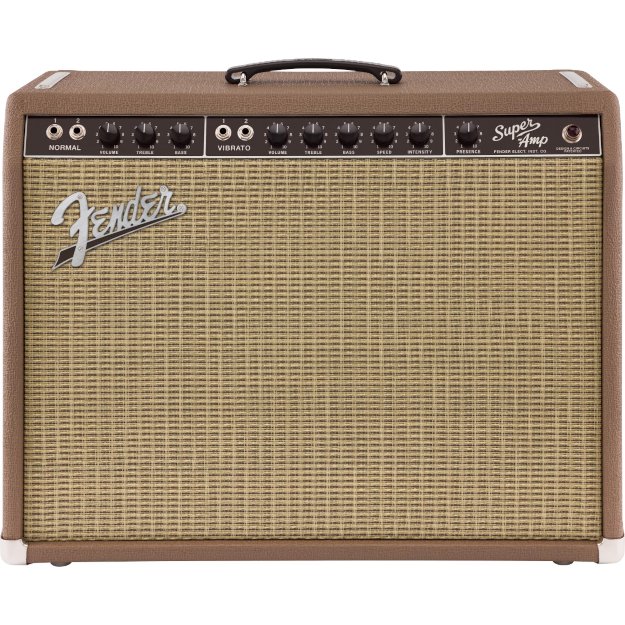 FENDER '62 Super Amp, Brown and Wheat