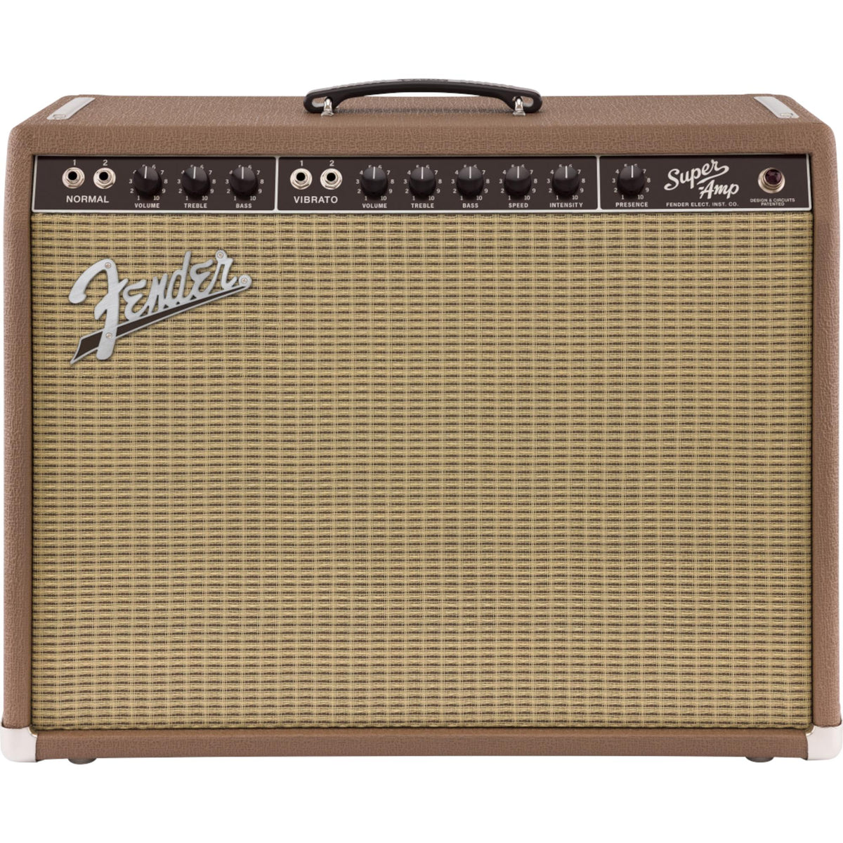 FENDER '62 Super Amp, Brown and Wheat