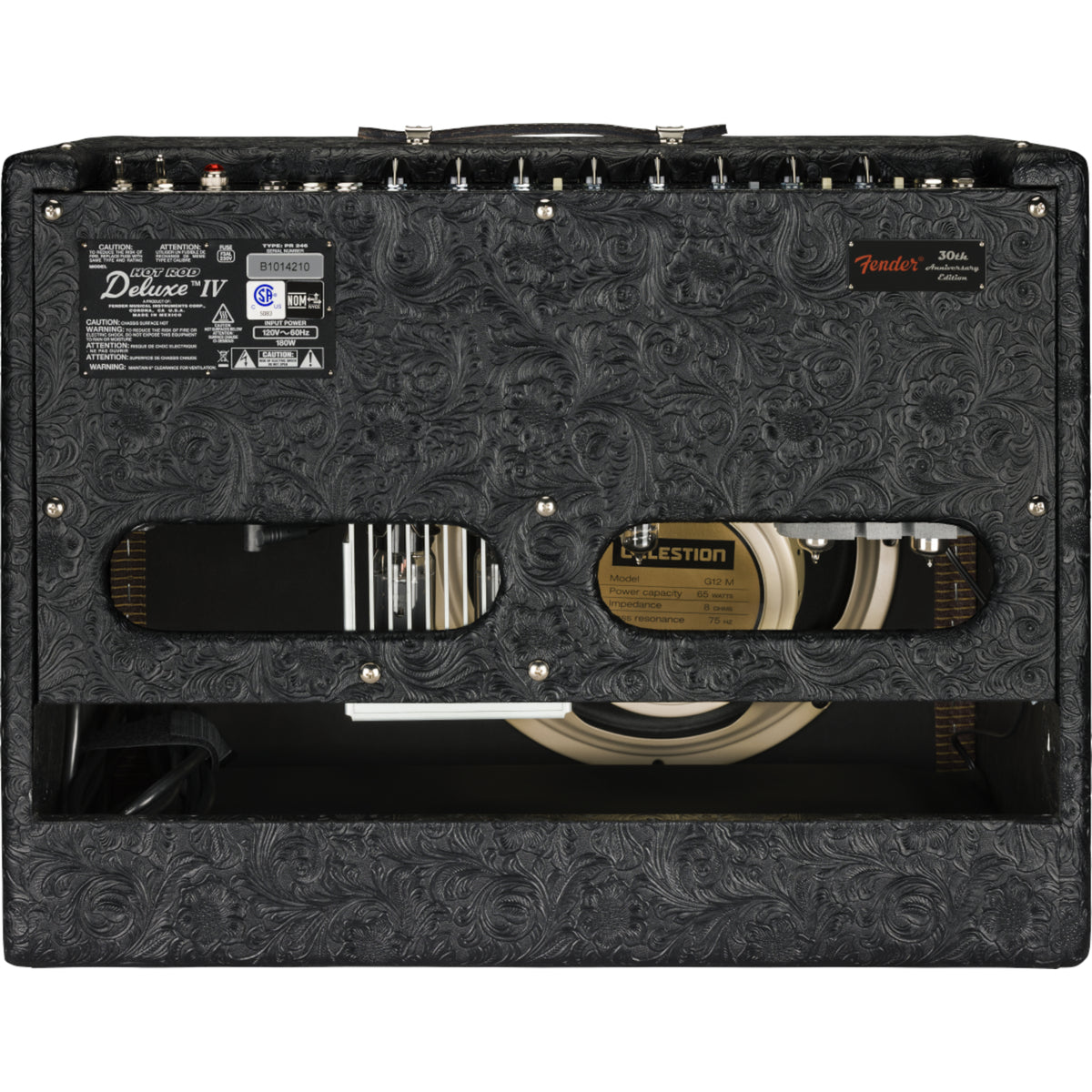 FENDER Hot Rod Deluxe 30th Anniversary Guitar Amp, Black Western