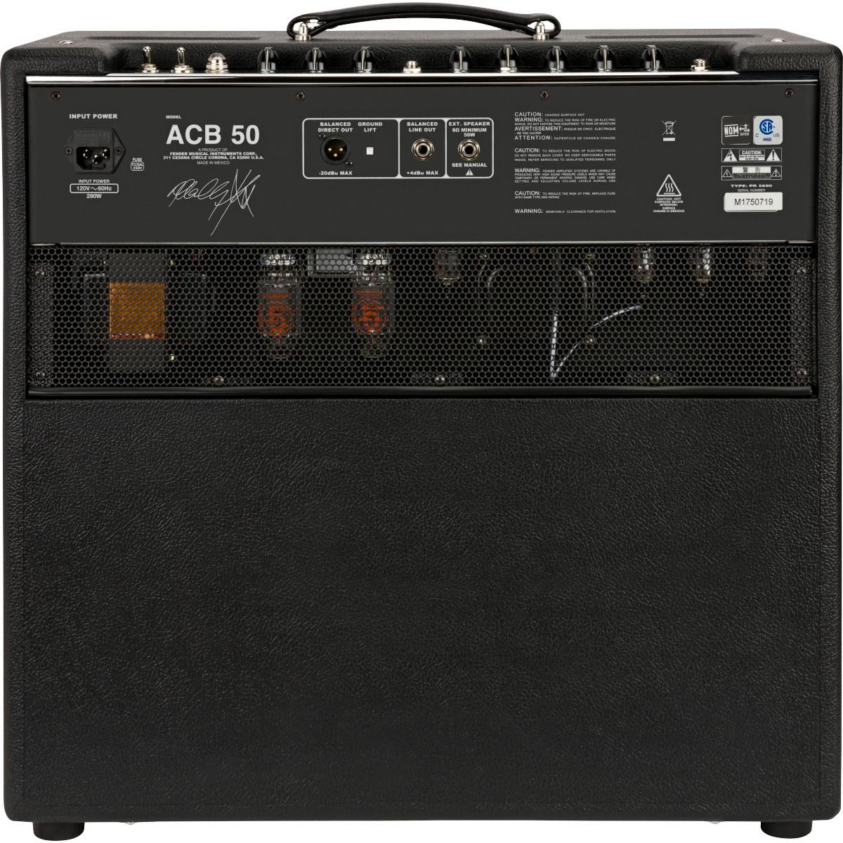 Fender Adam Clayton ACB 50 Bass Amplifier, 120V