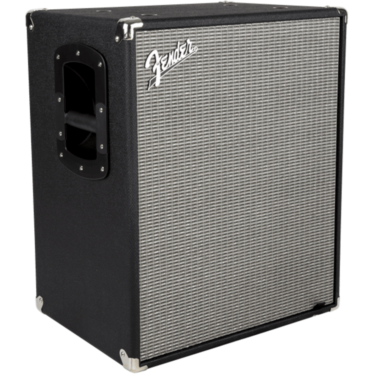 FENDER Rumble 210 Cabinet, Black and Silver