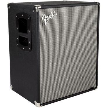 FENDER  Rumble 210 Cabinet, Black and Silver