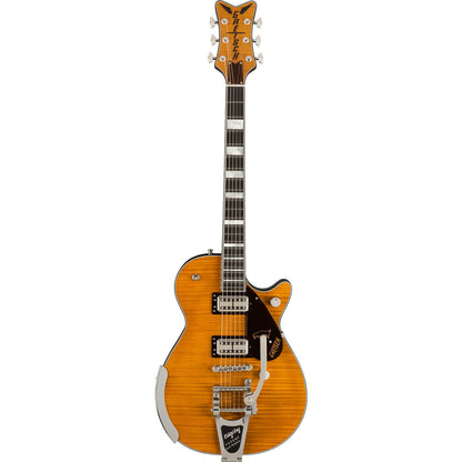 Gretsch G6134TFM-NH Nigel Hendroff Signature Penguin, Ebony Fingerboard, Amber Flame
