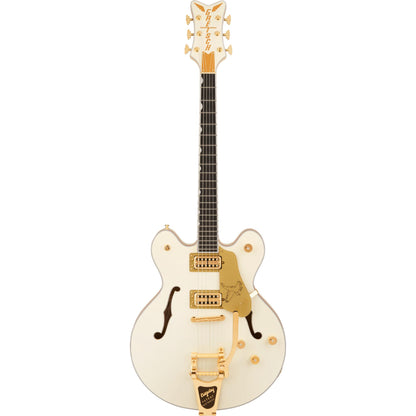 GRETSCH  Falcon Center Block LTD with String-Thru Bigsby and Gold Hardware, Ebony Fingerboard, Vintage White
