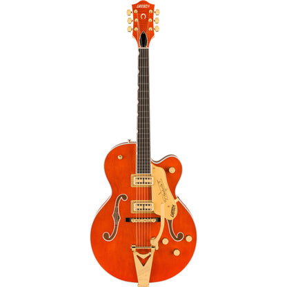 GRETSCH Nashville Hollow Body with String-Thru Bigsby and Gold Hardware, Ebony Fingerboard, Orange Stain