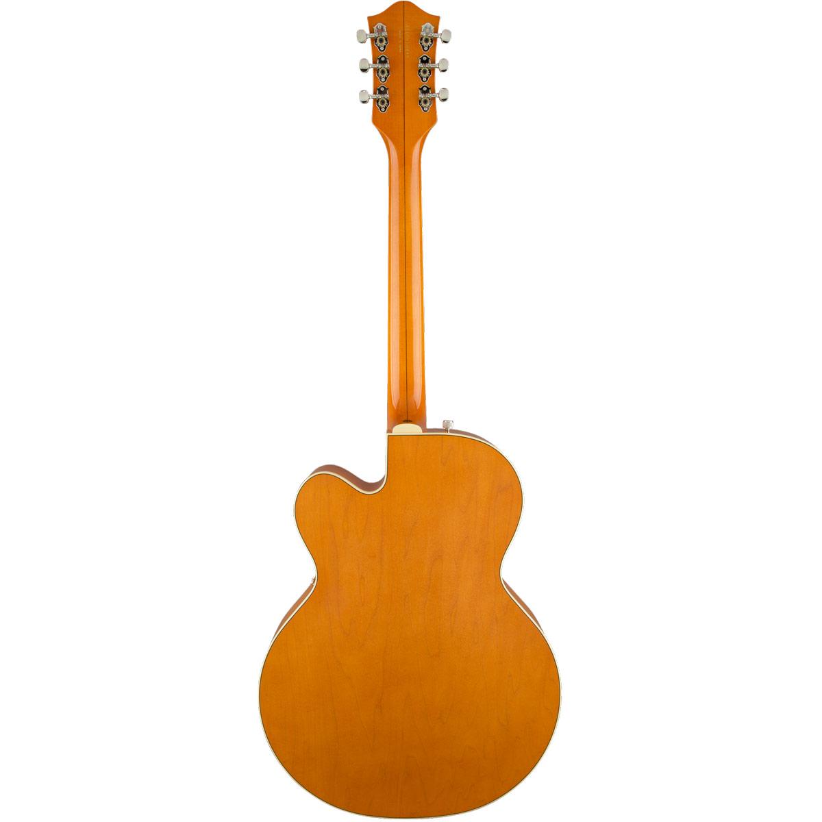 Gretsch G6120T-59 Vintage Select Edition '59 Chet Atkins Hollow Body with Bigsby, TV Jones, Vintage Orange Stain Lacquer