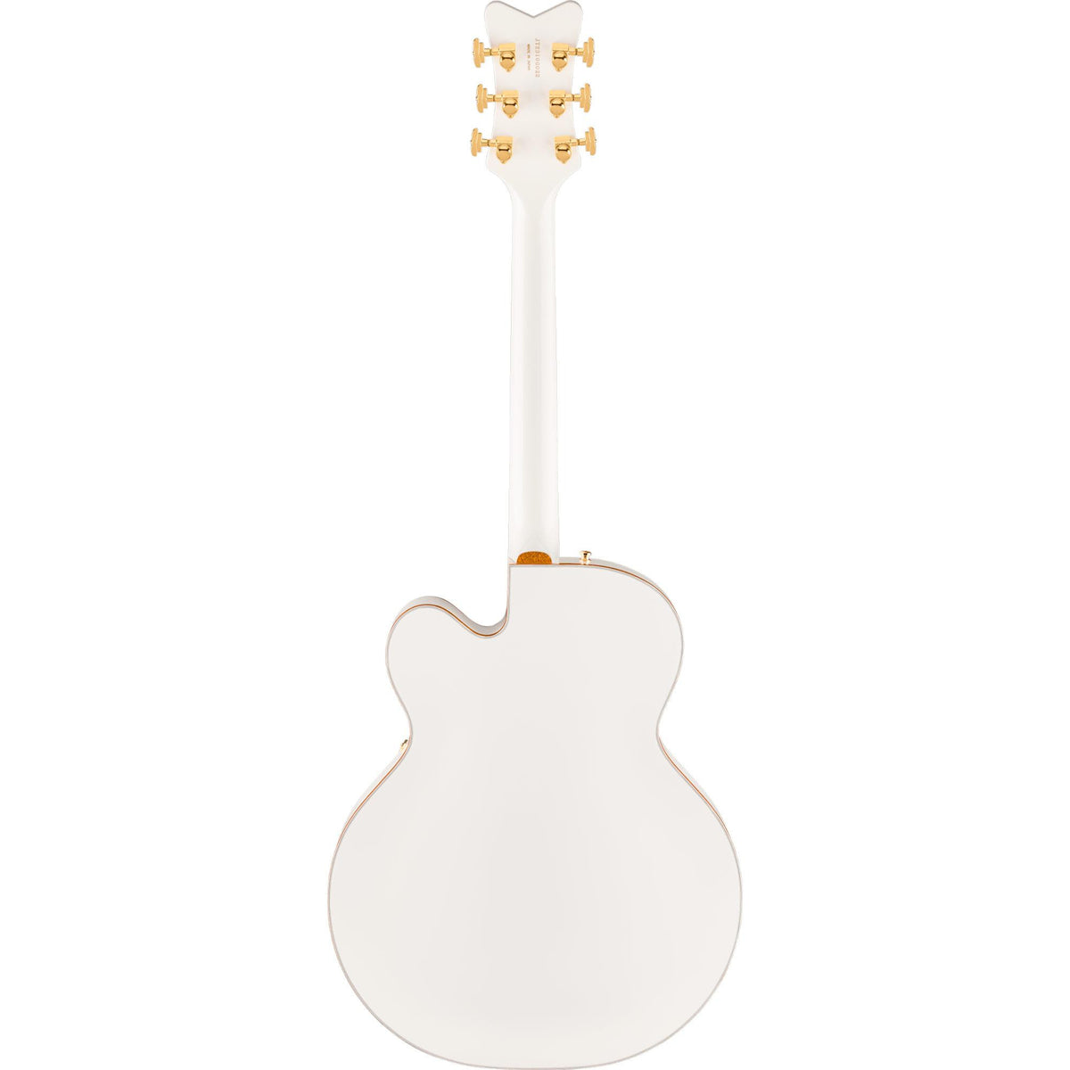 GRETSCH Falcon Hollow Body with String-Thru Bigsby and Gold Hardware, Ebony Fingerboard, White