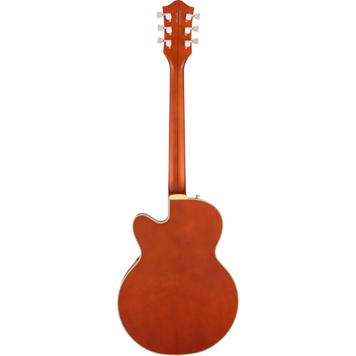Gretsch  G6659T Players Edition Broadkaster Jr. Center Block Single-Cut with String-Thru Bigsby, USA Full’Tron Pickups, Ebony Fingerboard, Roundup Orange