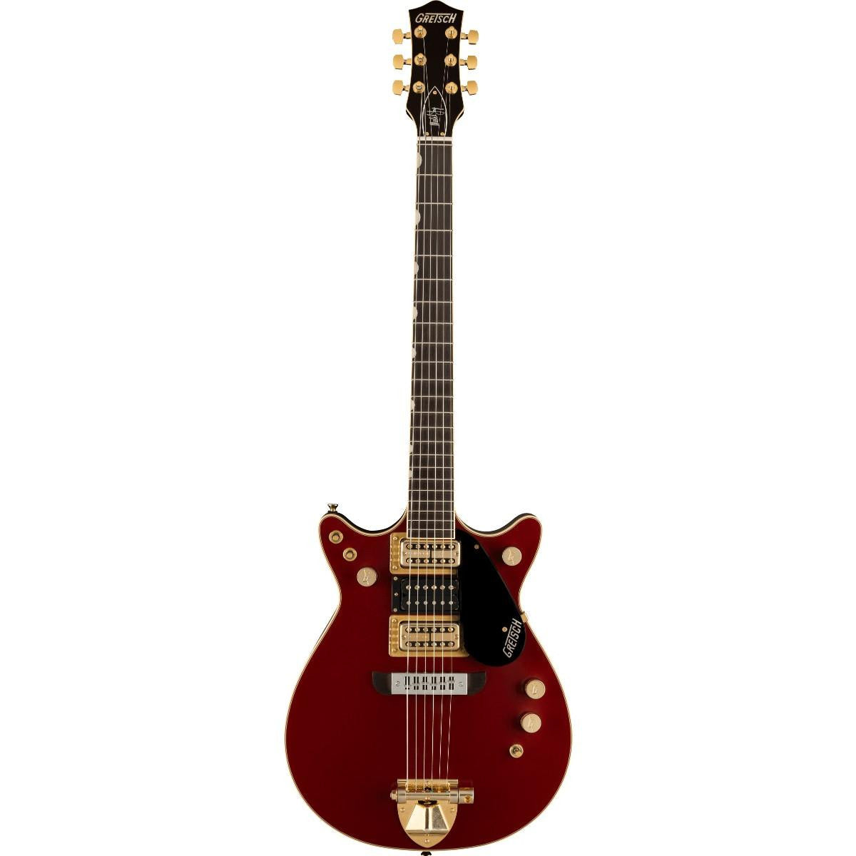 Gretsch G6131-MY-RB Limited Edition Malcolm Young Signature Jet™, Ebony Fingerboard, Vintage Firebird Red