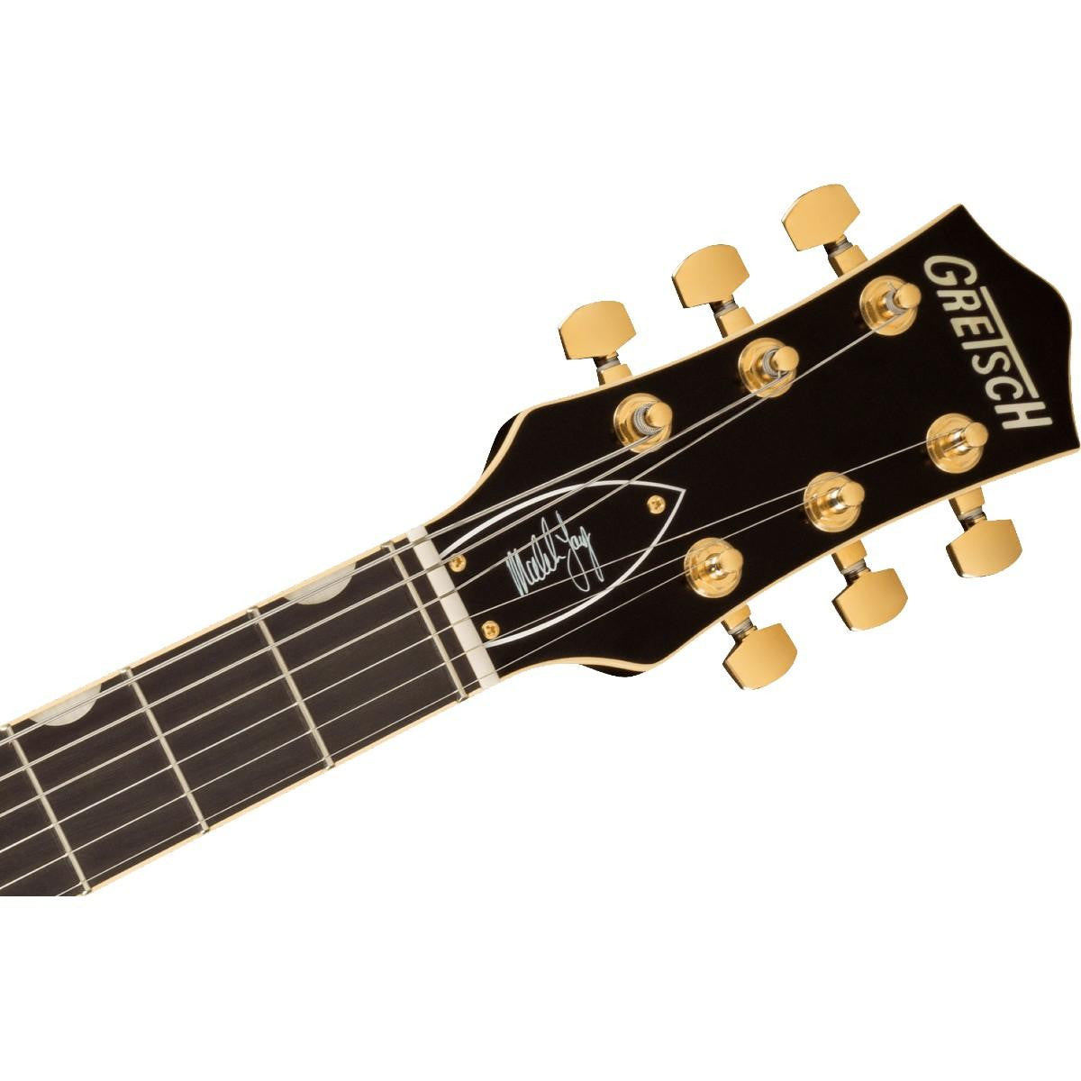Gretsch G6131-MY-RB Limited Edition Malcolm Young Signature Jet™, Ebony Fingerboard, Vintage Firebird Red