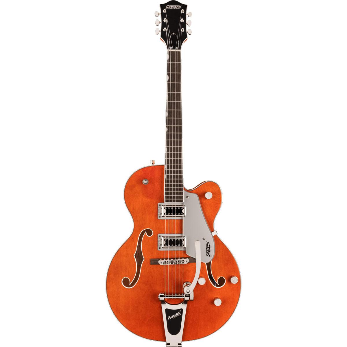 Gretsch G5420T Electromatic Classic Hollow Body Single-Cut with Bigsby, Laurel Fingerboard - Orange Stain