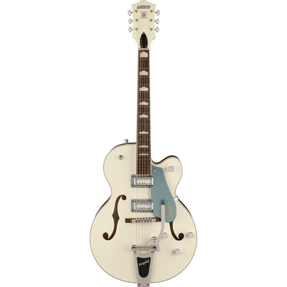 Gretsch G5420T-140 Electromatic 140th Double Platinum Hollow Body with Bigsby, Laurel Fingerboard, Two-Tone Pearl Platinum/Stone Platinum