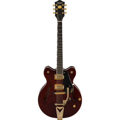 GRETSCH Limited Edition Abbey Road Studiomatic Hollow Body with Bigsby and Gold Hardware, Ebony Fingerboard, Classic Walnut Stain
