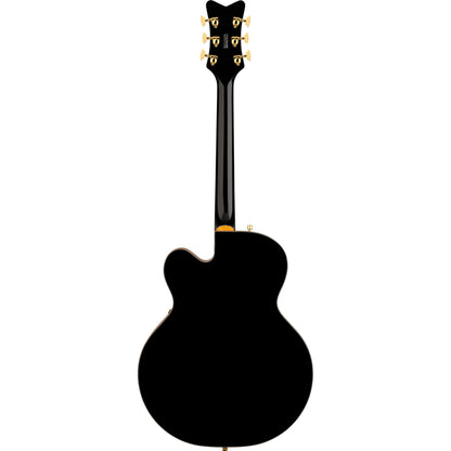 Gretsch Synchromatic Falcon Hollow Body Single-Cut with Bigsby, Ebony Fingerboard, Black