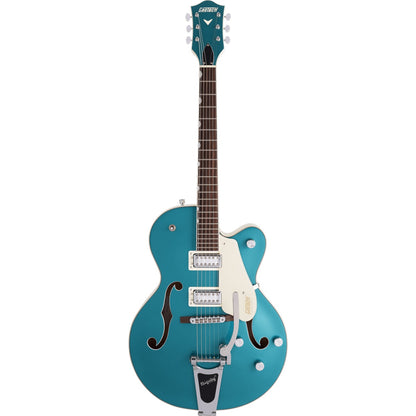 Gretsch G5410T Limited Edition Electromatic Tri-Five Hollow Body Single-Cut with Bigsby, Rosewood Fingerboard - Two-Tone Ocean Turquoise/Vintage White