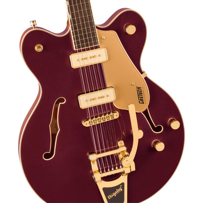 Gretsch  Electromatic Pristine LTD Center Block Double-Cut with Bigsby, Laurel Fingerboard, Dark Cherry Metallic